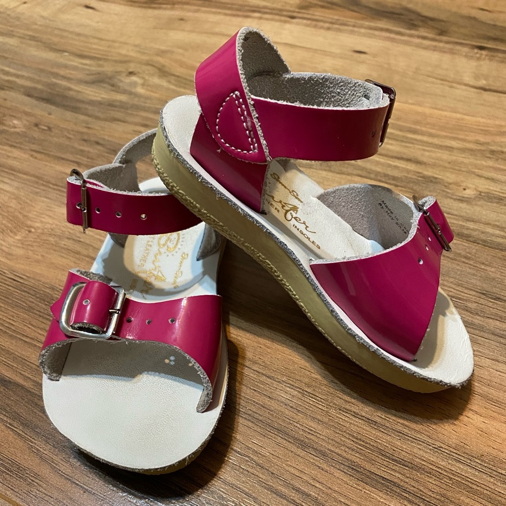 Sun-San Saltwater Sandals Surfer Pink 6 Toddler